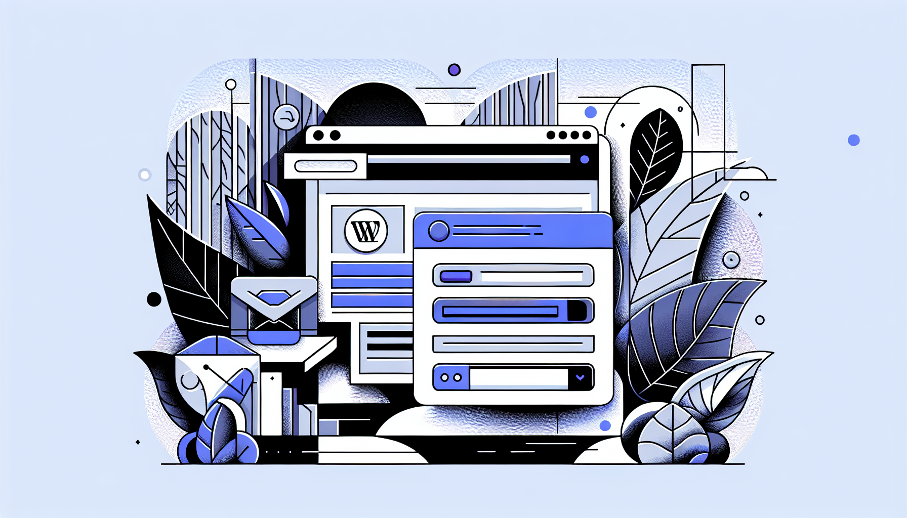 WordPress site with MailerLite pop-up
