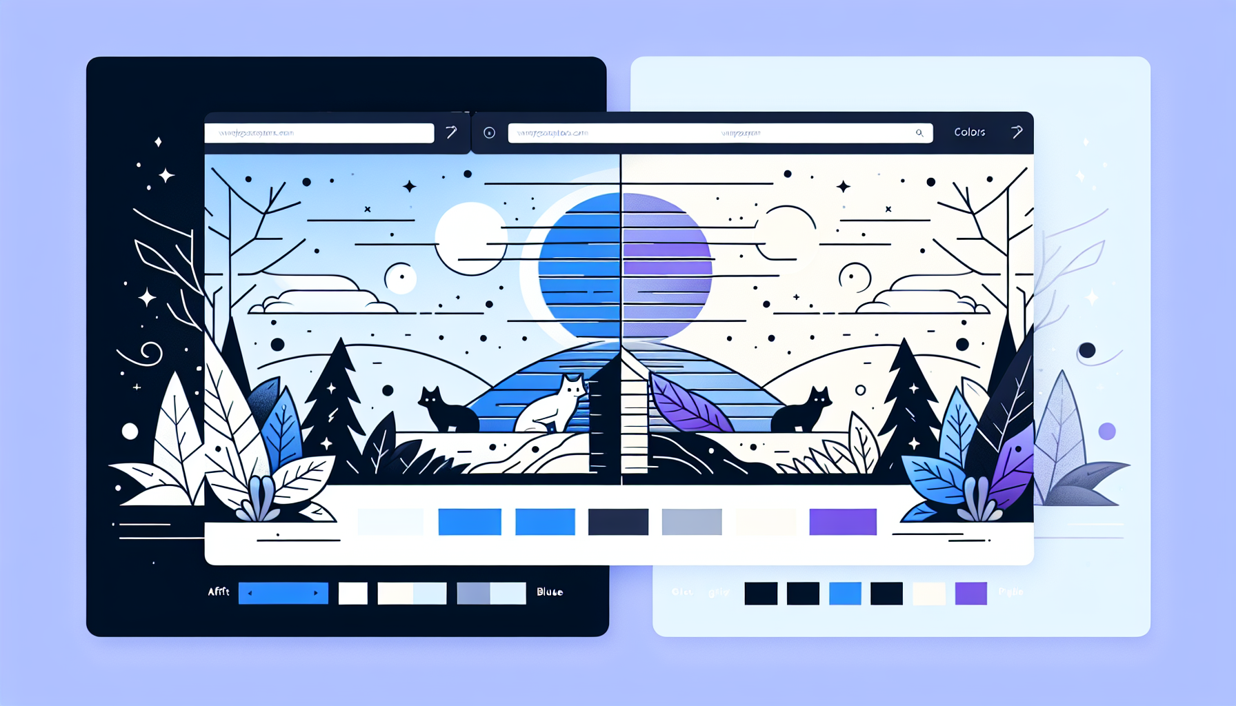 WordPress site header background color change before and after