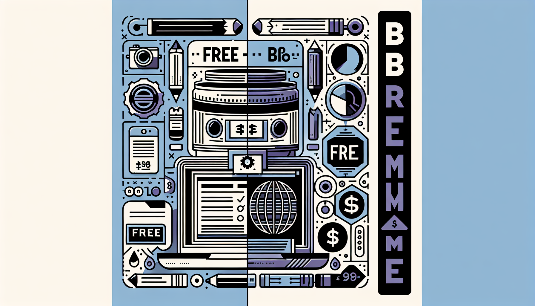 Free WordPress vs Paid WordPress comparison